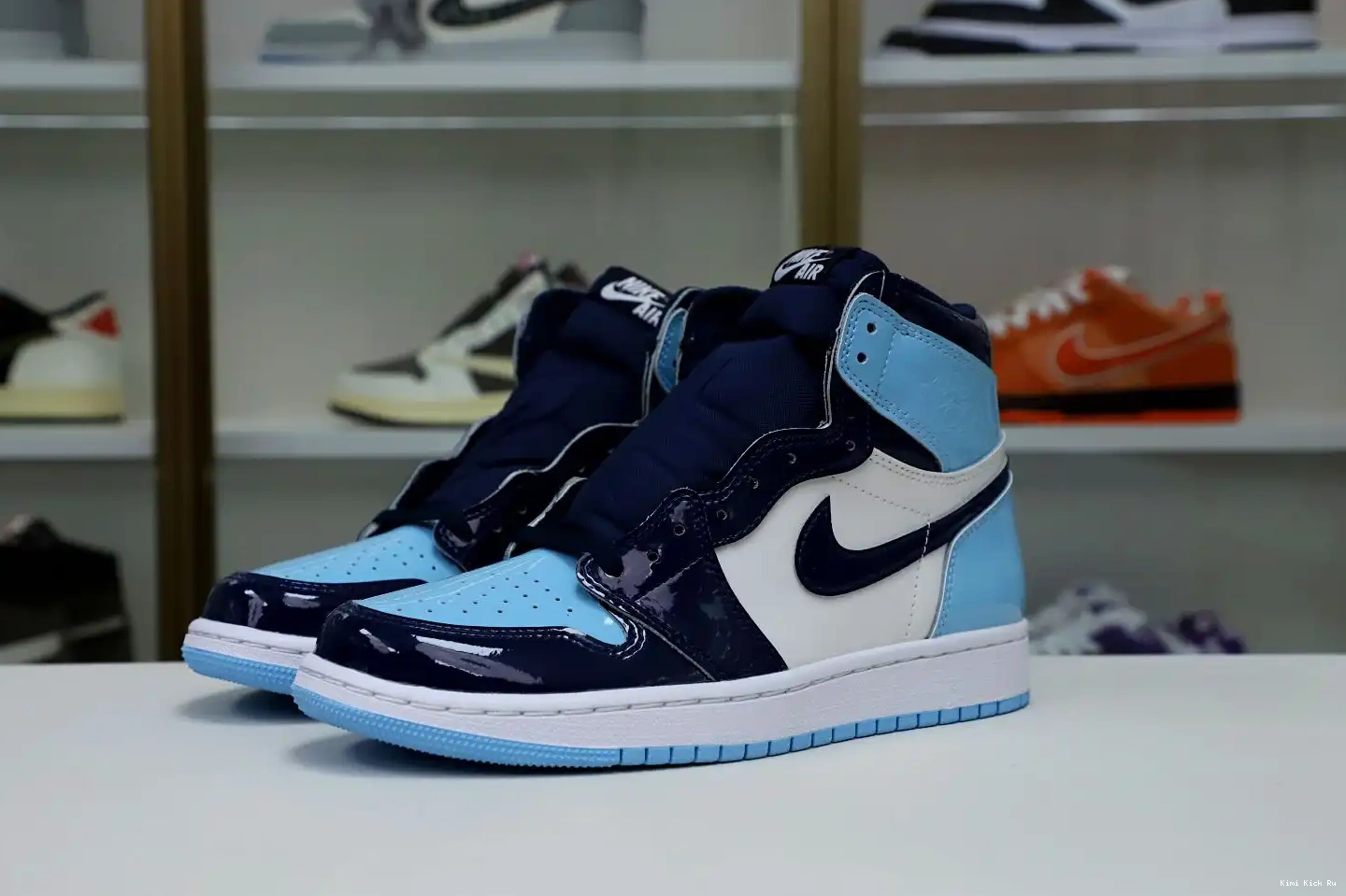 HIGH AIR JORDAN CHILL' RETRO 'BLUE WMNS 1 OG Kimikick 0420